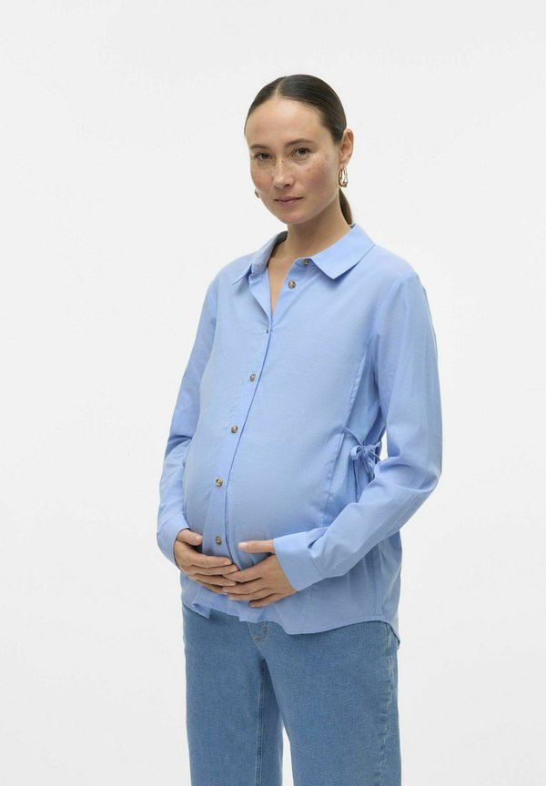 SCHMALE ÄRMEL - Hemdbluse - soft chambray