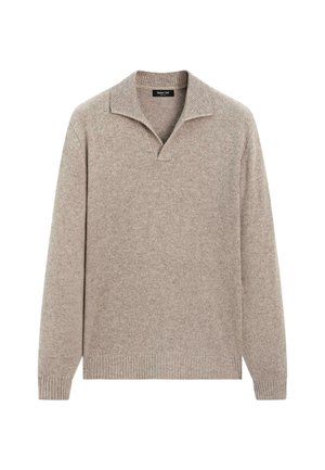 V-NECK - Pullover - beige