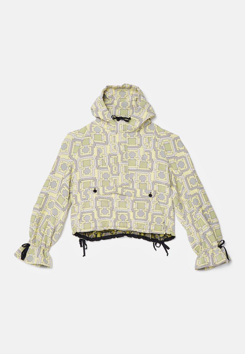 Henrik Vibskov DELIVERY ANORAK - Summer jacket - yellow/black fold 