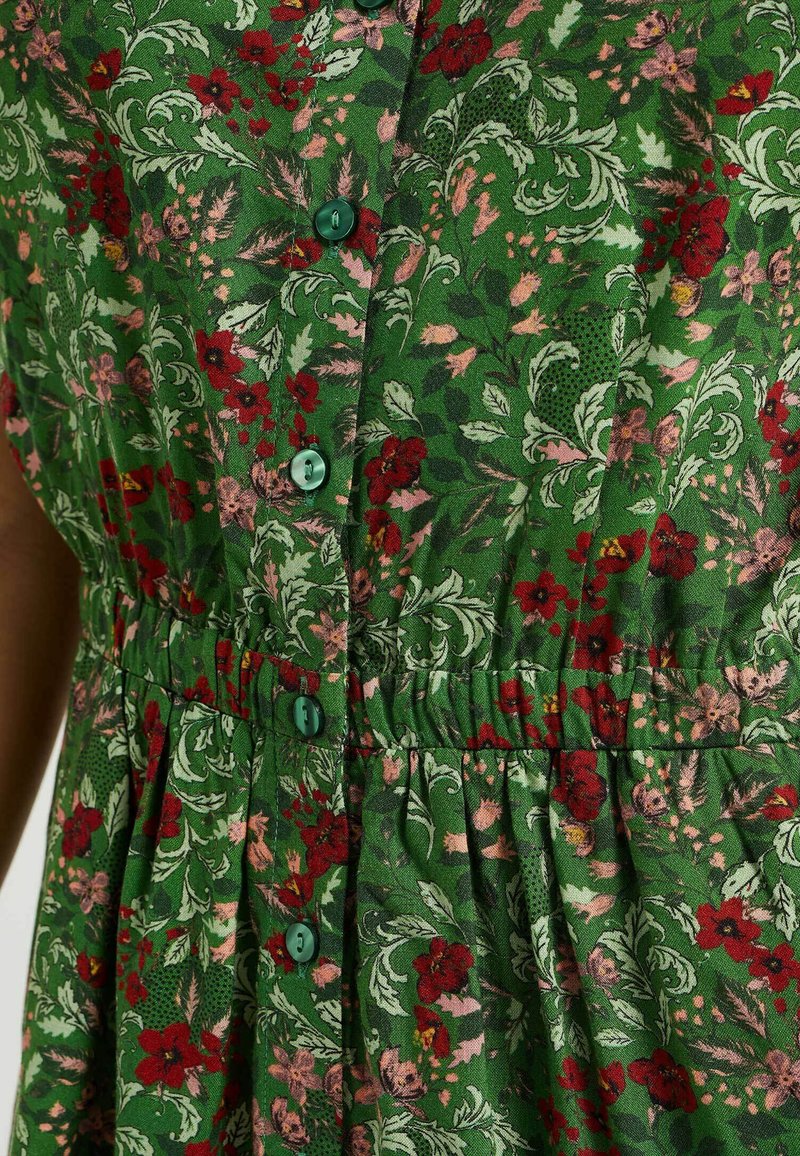 Damen Freizeitkleider | WE Fashion MET DESSIN Freizeitkleid green/grün - JX30002 Damen Freizeitkleider | WE Fashion MET DESSIN Freizeitkleid green/grün - JX30002