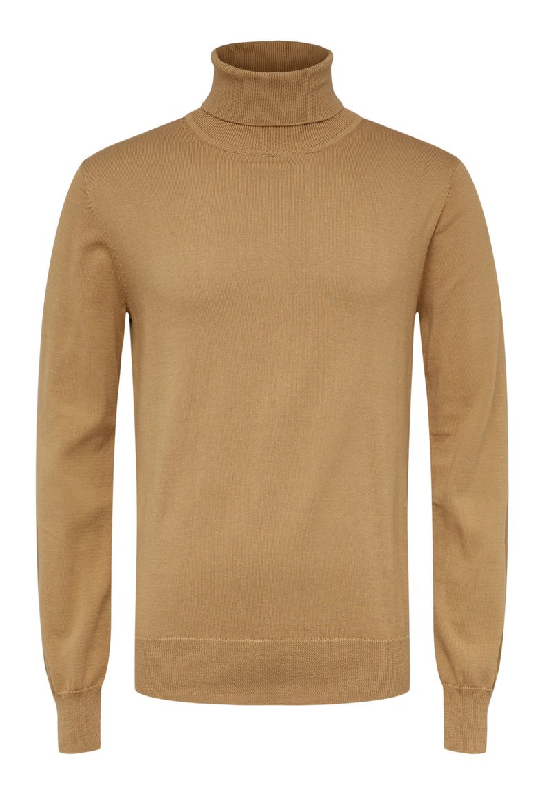 Herren Strickjacken | Bertoni HENRIK Strickpullover tan/braun - YF02156 Herren Strickjacken | Bertoni HENRIK Strickpullover tan/braun - YF02156