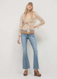 Calliope ROUCHES - Bluse - crema