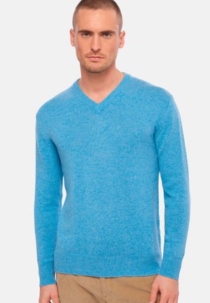 Mahogany HIPPOLYTE  - Pullover - azur blue chine