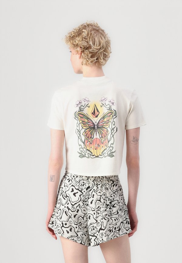 POCKET DIAL TEE - Print T-shirt - bone3