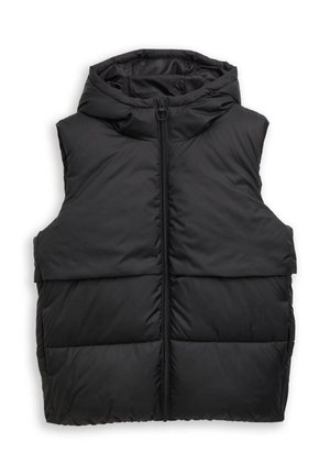 STEPP MIT KAPUZE - Weste - black