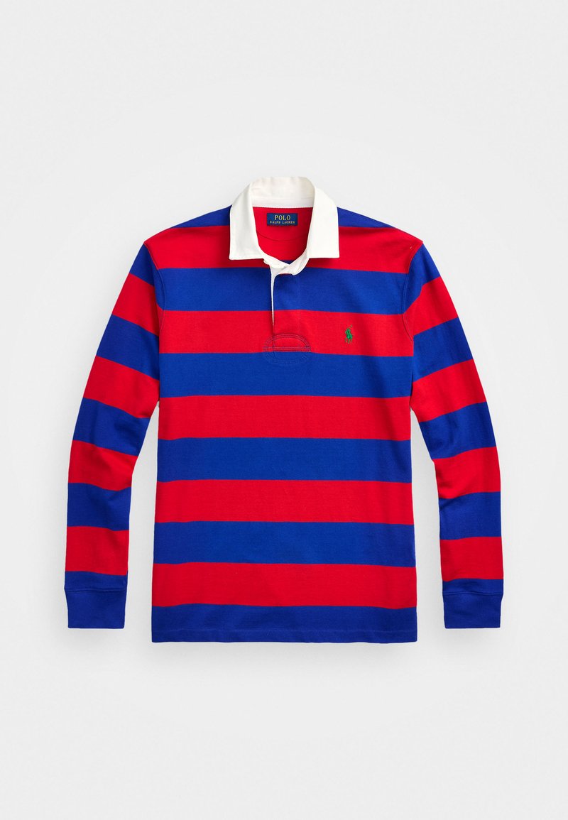Polo Ralph Lauren THE ICONIC RUGBY SHIRT - Polo shirt - red/classic azure