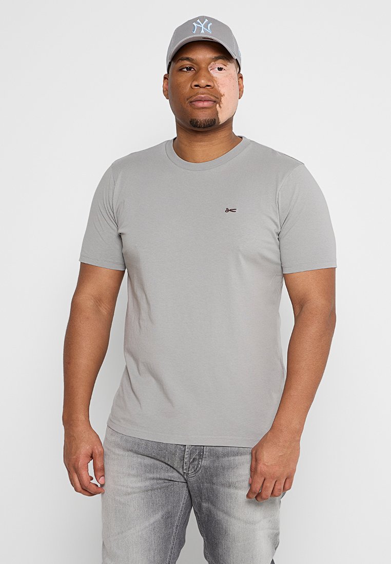 Denham T-shirt basic grijs