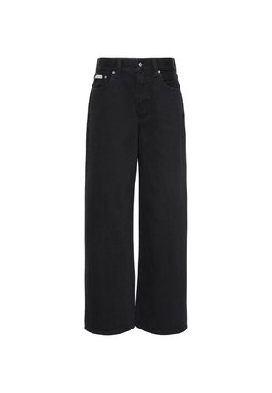 Calvin Klein Jeans, THE WIDE LEG - Wide leg - worn black