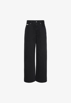 Calvin Klein Jeans, THE WIDE LEG - Wide leg - worn black