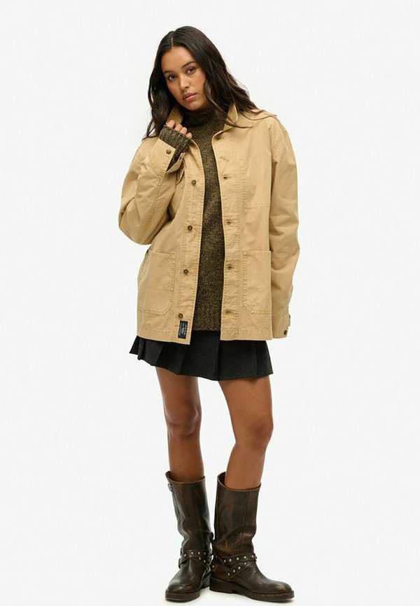 Leichte Jacke - shaker beige