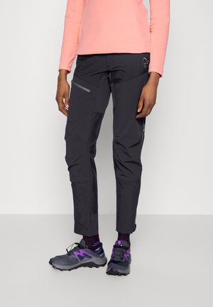 FJØRÅ FLEX1 PANTS - Stoffhose - caviar/castor grey