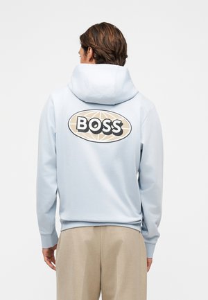 BOSS, UNISEX - Sweatjakke - xenon blue