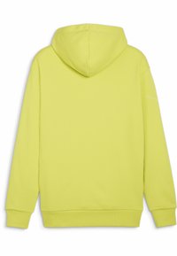 Puma POWER GRAPHIC - Jersey con capucha - lime sheen