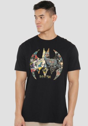DC COMICS - BATMAN, BATMAN 80TH SHIELD - T-Shirt print - black