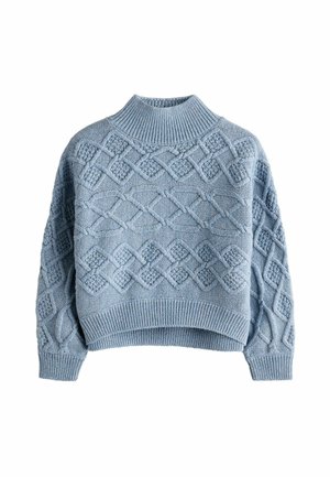 CABLE BOXY - Džemper - blue