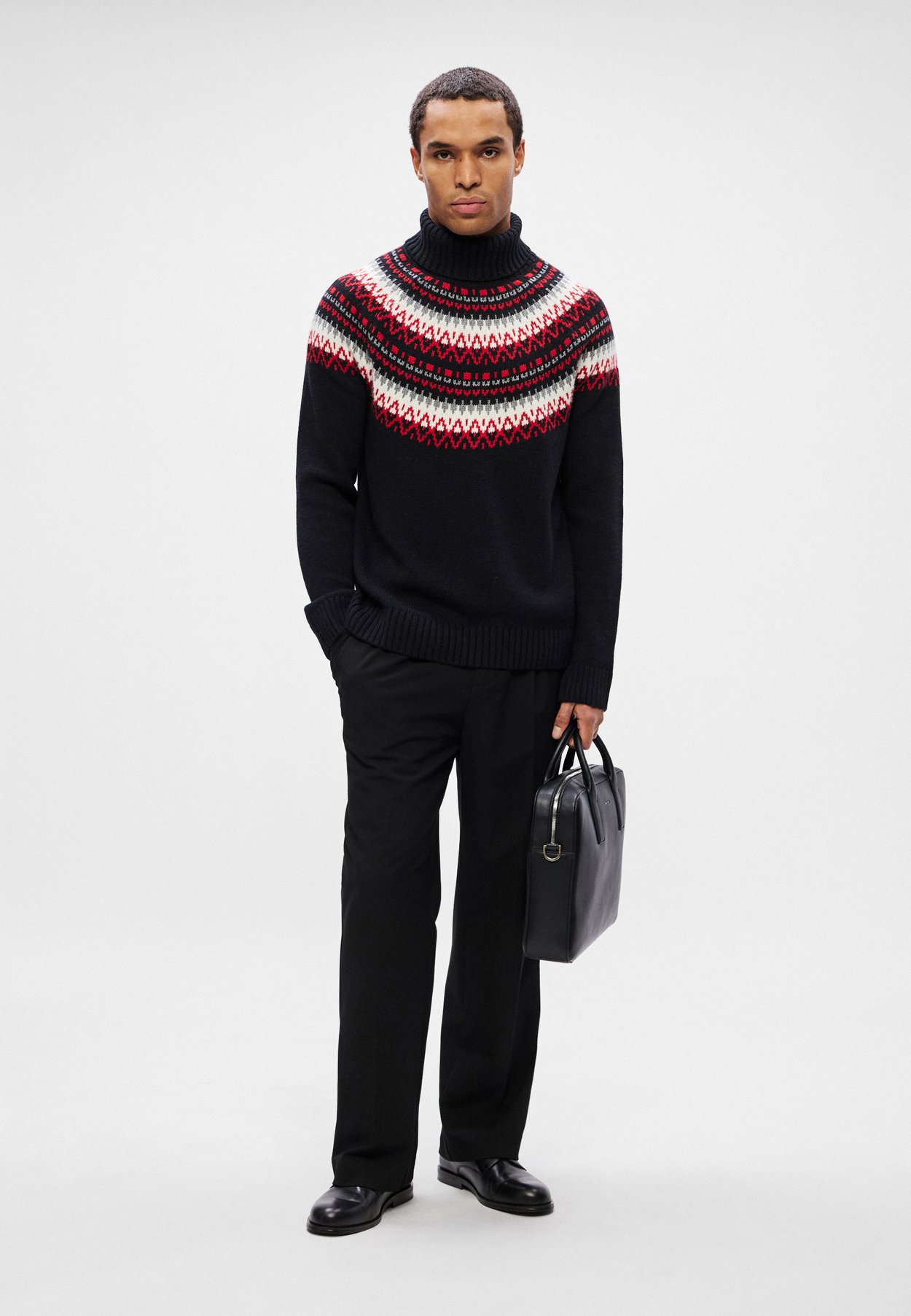 FAIR ISLE TURTLENECK