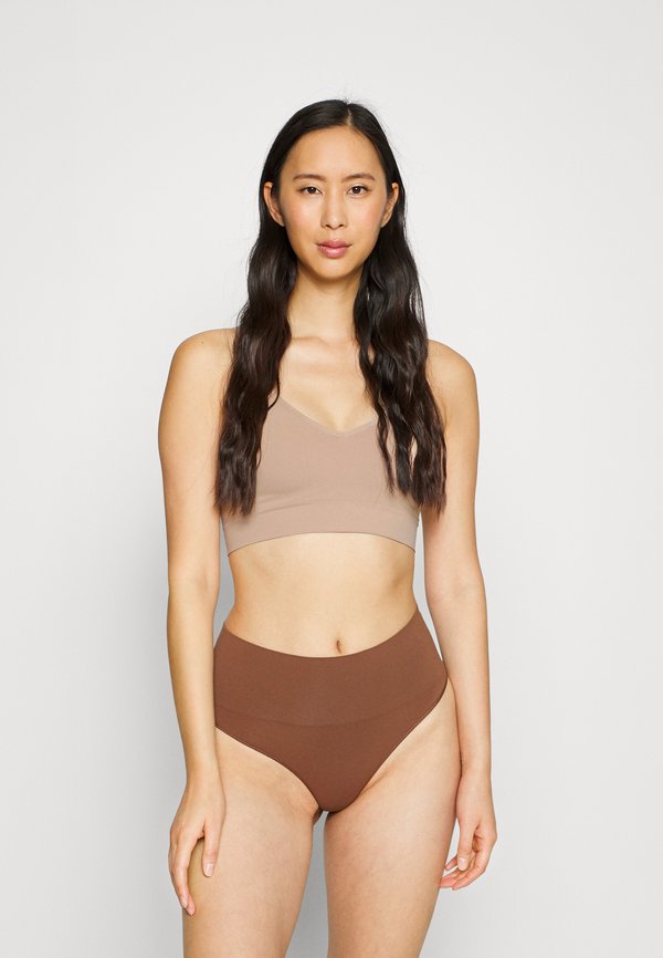 EVERYDAY SHAPING LONGLINE - Bustier - toasted oatmeal3