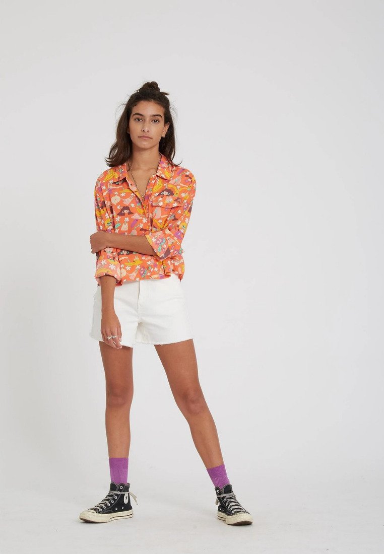 Volcom Blouse koraalrood