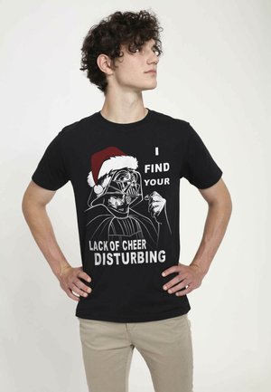 STAR WARS: CLASSIC VADER LACK OF CHEER UNISEX - T-shirt z nadrukiem