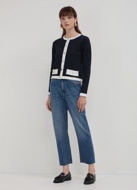 Calliope CROPPED  - Jeans a sigaretta - blu