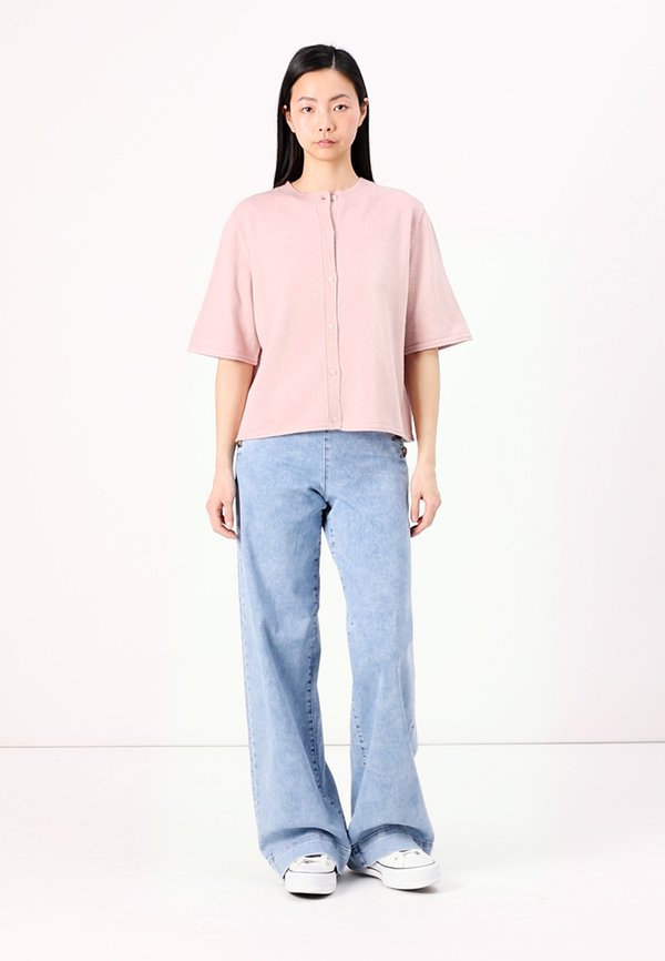 ONLTILDA O NECK CARDIGAN - Cardigan - pale mauve4