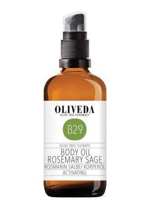 BODY OIL ROSEMARY SAGE - ACTIVATING 100ML - Huile pour le corps - -