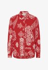CRGIANNA - Pogājama blūze - red ethnic print