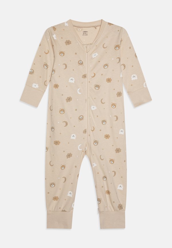 BEAR AT BACK UNISEX - Sleep suit - light beige