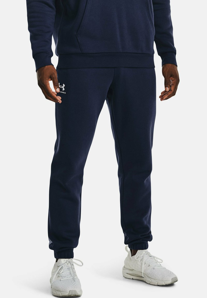 Under Armour - ESSENTIAL JOGGER - Träningsbyxor - midnight navy, Förstora