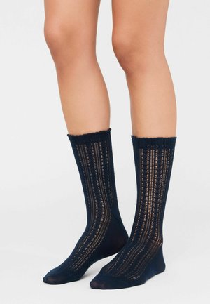 Calzedonia, OPENWORK - Sokken - blue
