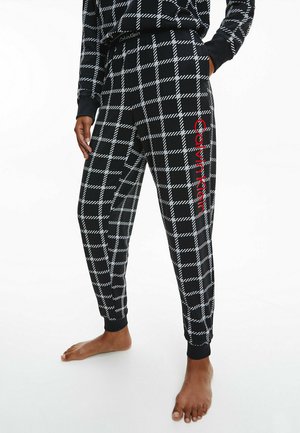 Pantaloni del pigiama - men's window pane black