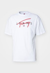 SIGNATURE TWIST TEE UNISEX - T-shirts print - white