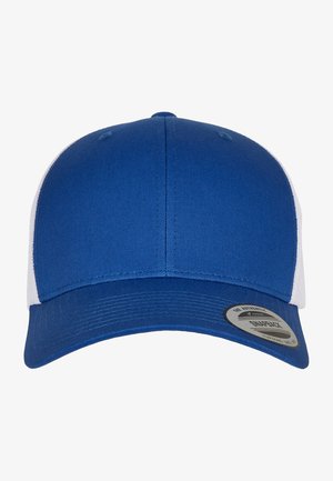Flexfit TRUCKER RETRO TRUCKER 2 TONE - Sapka - royal white