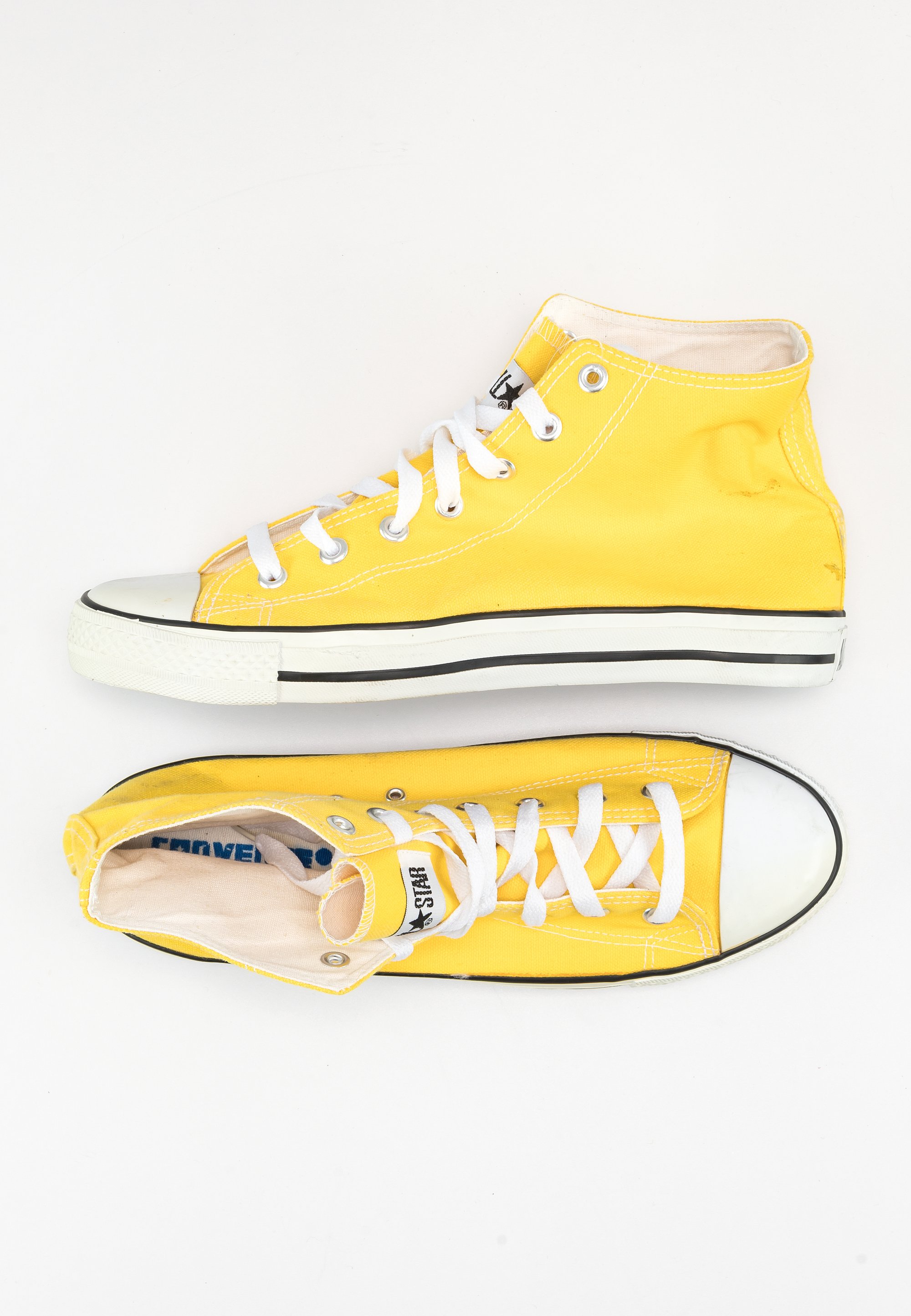 Sneakers Converse Gelb High Top Chucks In Gelb Converse All Star