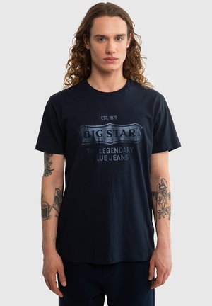 Big Star MILES - Print T-shirt - marine