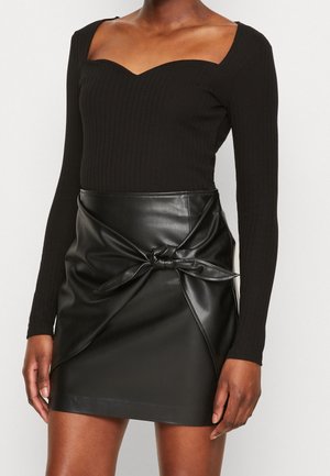 T-shirt à manches longues - black