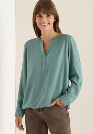 IN UNIFARBE - Blouse - grün