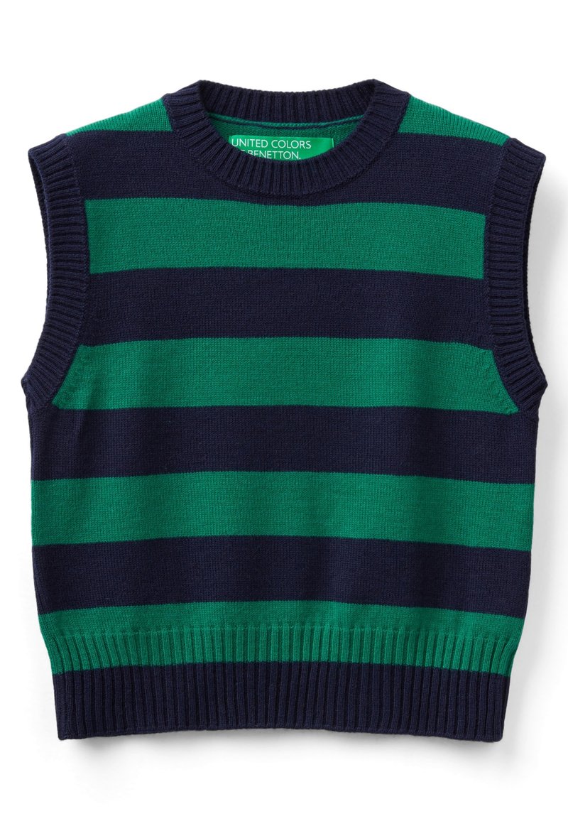 United Colors of Benetton Stickad tröja - dark green