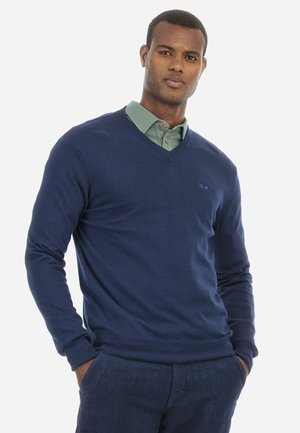 La Martina V-NECK  - Maglione - navy