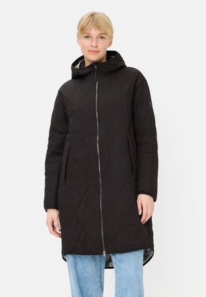 MIT TASCHEN - Wintermantel - black