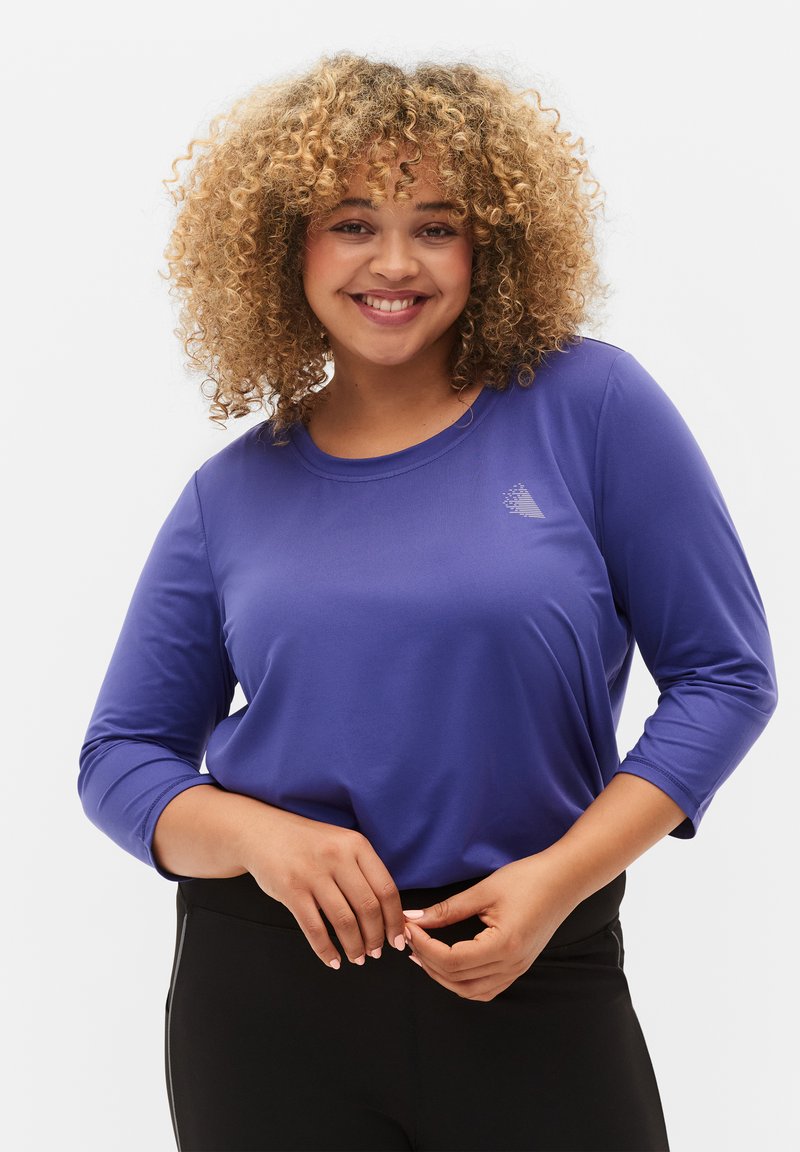 Active by Zizzi WORKOUT  - Langærmet T-shirt - liberty
