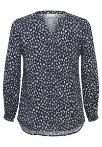 Unselected, blue graphic dots