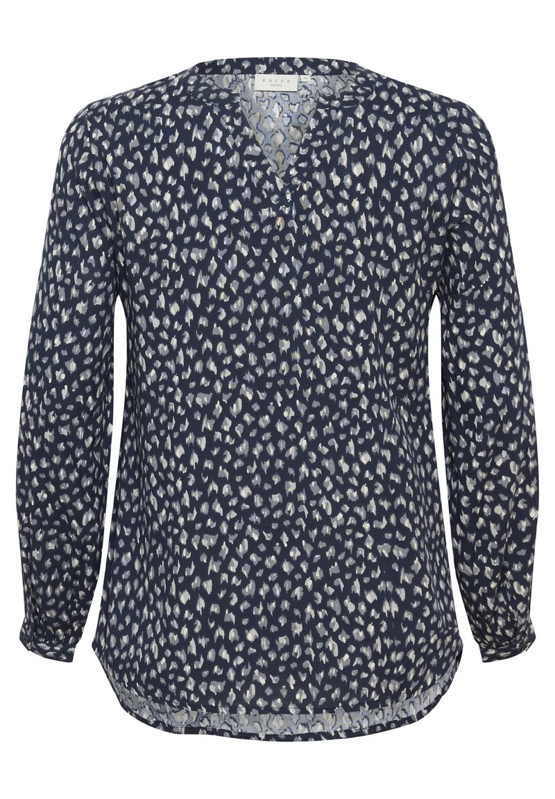 Kaffe Curve Blouse blauw