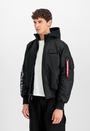 Alpha Industries, Winterjacke - black/reflective