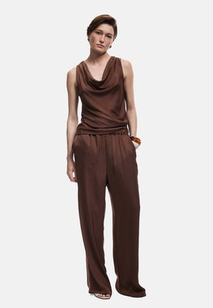 Blouse - brown