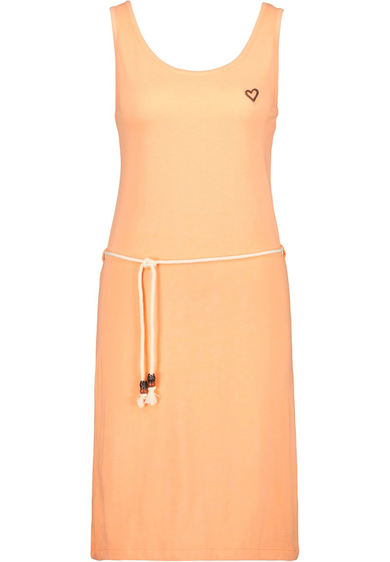 alife & kickin Jerseyjurk oranje gemêleerd alife & kickin Jerseyjurk oranje gemêleerd