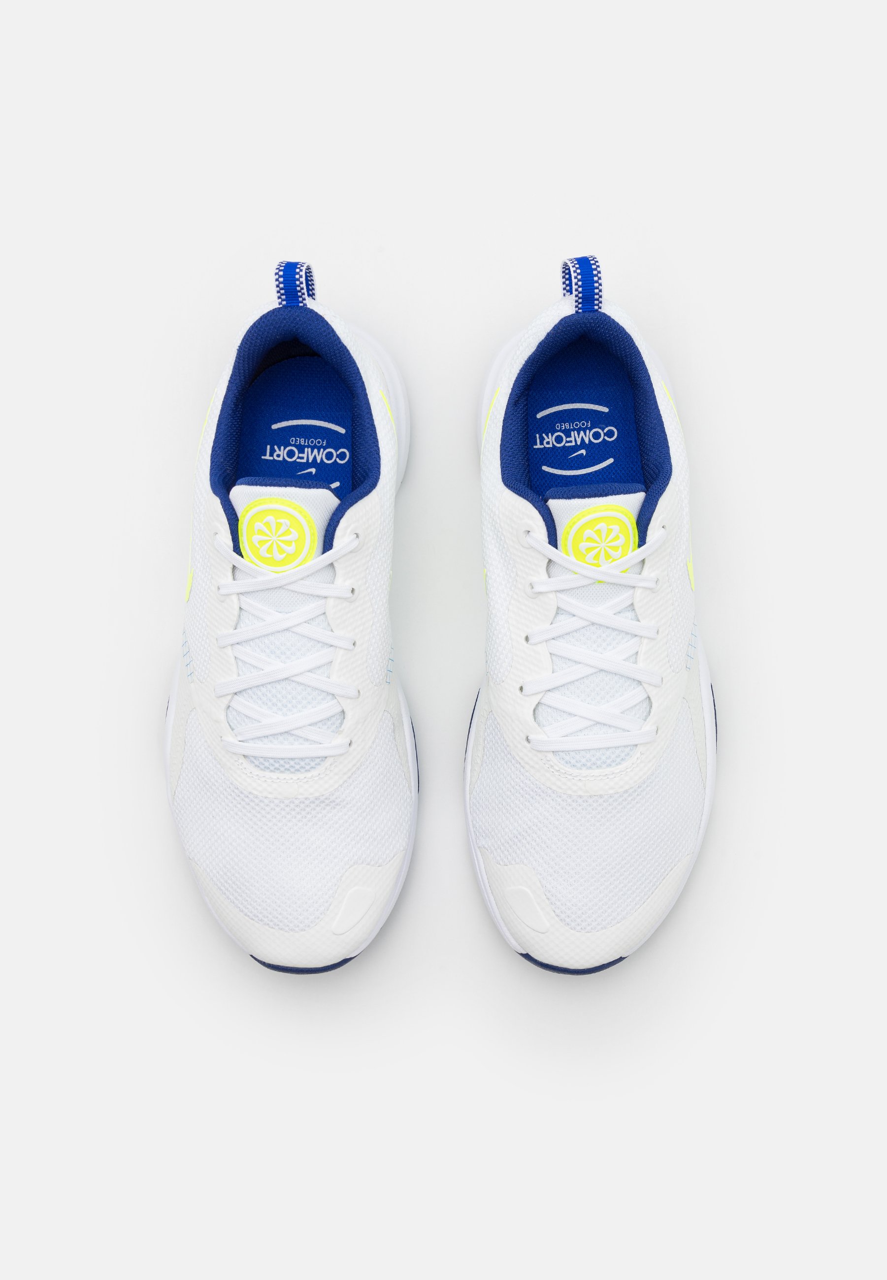 Nike Performance CITY REP TR - Zapatillas de entrenamiento -  white/volt/deep royal blue/racer blue/summit white/blanco - Zalando.es