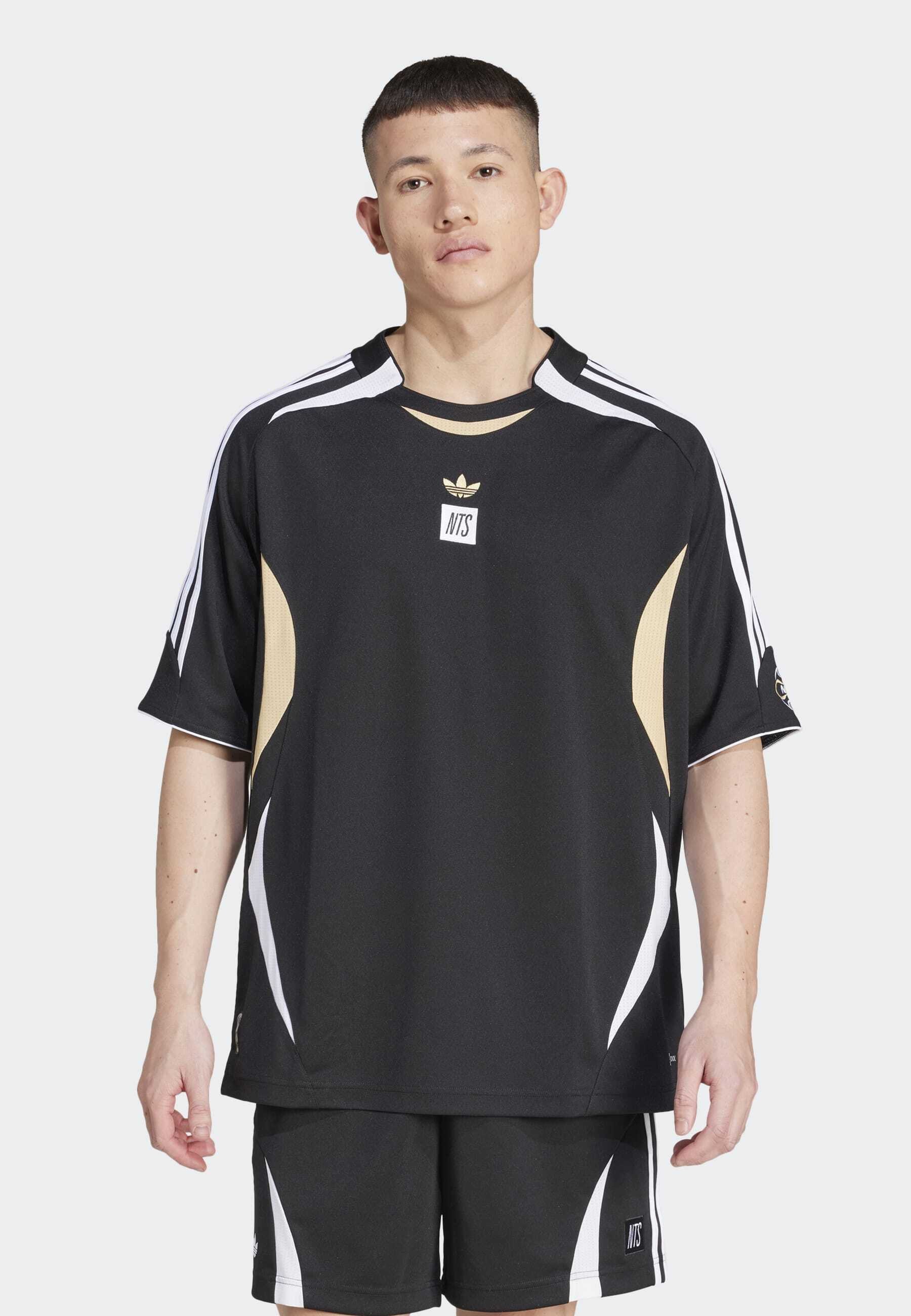 adidas Originals ADIDAS NTS RADIO - Sports T-shirt - black 