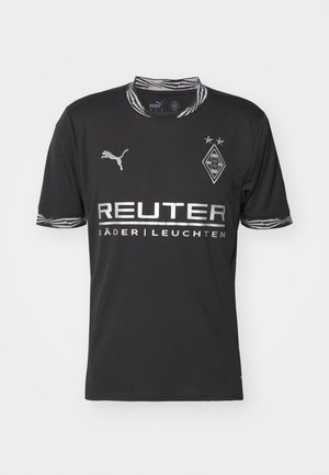 Puma BORUSSIA MÖNCHENGLADBACH THIRD REPLICA - Fanartikel - black/aged silver