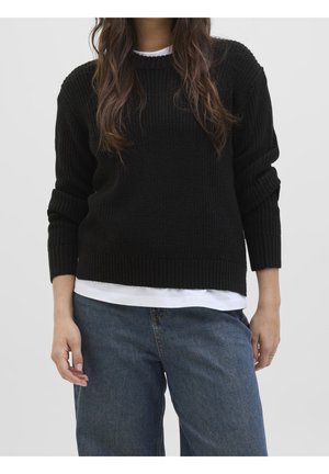 Pullover - black